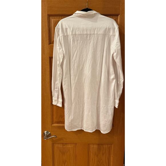 Frank & Eileen Tee Lab Mary White Button Up Dress M - Picture 4 of 5